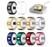 Snyeest Paquete de 10 fundas compatibles con Oura Ring 4/Gen 3 Heritage/Gen 3 Horizon, (no compatible con Oura 4 Ceramic), carga directa, protector de dedos elástico de TPU resistente para