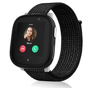 Snyeest Pulseras Compatible con Xplora X6 Play, Kids Niñas Niños Trenzado Reemplazo Pulseras, negro