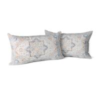 Snylcce Juego de 2 fundas de almohada bohemias con diseño antiguo y vintage, patrón de doble cara, fundas de cojín suaves de 30 x 50 cm, fundas de cojín para sofá de jardín, sofá, cama, fundas de