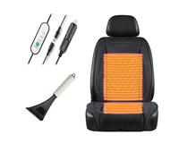 Snyucve Mantenerse abrigado en Invierno , Fundas De Coche Asientos, Incluye Pala para Nieve,Black-Singleseat