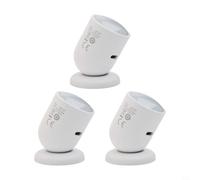 SNZB-06P - Kit de sensor de presencia para zigbee 3.0 (3 unidades, con tecnología de onda milimétrica para automatización del hogar inteligente, detector de movimiento de ABS+PC, fácil instalación
