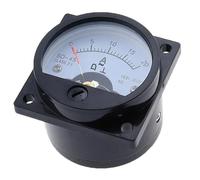 SO-45 Amperímetro analógico de CA 1A 2A 3A 5A 10A 15A 20A 30A 50A, etc., medidor de puntero/medidor de corriente/medidor de Panel(3A)