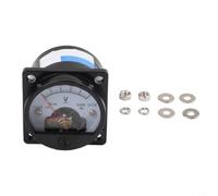 SO-45 DC Voltímetro Puntero analógico 1V-800V ABS Carcasa ignífuga para ajuste cero para panel de prueba eléctrica industrial (DC100V)