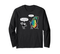 So All I Need Is Butter? Fly and Butterfly Funny Insect Meme Manga Larga