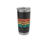 So Apparently I'm Not Allowed To Adopt All The Dogs Vaso térmico de acero inoxidable de doble pared