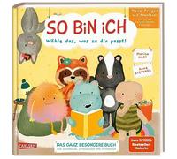 So bin ich - Neue Fragen und Abenteuer mit deinen tierisch besten Freunden: Band 2 Das ganz besondere Buch zum Auswählen, Entscheiden und Mitmachen | Interaktives Vorlesebuch