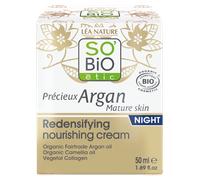 SO’BiO étic Anti-age Precieux Crema de noche nutritiva y reafirmante GOLD BIO (50 ml) - ideal para piel madura