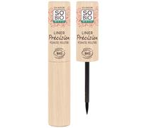 SO’BiO étic Delineador de ojos líquido BIO - 01 negro (3 ml) - realza tus ojos