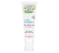 SO’BiO étic Gel de aloe vera - hipoalergénico BIO (125 ml) - hidratación intensa y efecto calmante para la piel