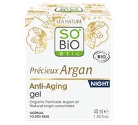 SO’BiO étic Gel nocturno BIO Anti-age Precieux Argan (50 ml) - regenera y alisa la piel