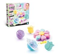 So Bomb - Kit de Bomba de baño de Flores para Hacer 6 Bombas de baño | 6 espumantes perfumados incluidos | Moldes de ácido cítrico y bicarbonato | Para niños a partir de 6 años