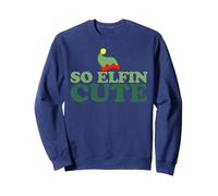 So Elfin Cute Funny Christmas Elf Sudadera