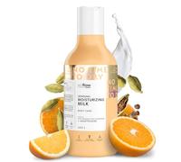 So!Flow Aceite corporal para un cuidado especial - Hidratante con ingredientes naturales, Hidratación diaria piel seca, Perfecto y áspera, Extracto de almendra nutritivo, Dulce fragancia de naranja
