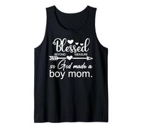 So God Makes Boy Mom Merch,Christian Boy Mom Jesus Boy Mama Camiseta sin Mangas