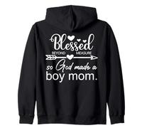 So God Makes Boy Mom Merch,Christian Boy Mom Jesus Boy Mama Sudadera con Capucha