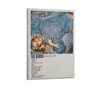 So Good by Zara Larsson - Póster de pared estético para sala de estar, dormitorio, 40 x 60 cm, estilo marco