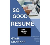 So Good Resume Can’t Ignore You