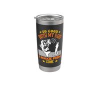 So Good With My Rod I Make Fish Come Funny Fishing Fisher Vaso térmico de acero inoxidable de doble pared