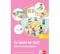 So leicht ist DaZ! - Mein Wortschatzblock: Deutsch als Zweitsprache in der Grundschule. Mein Wortschatzblock