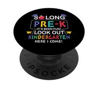 So Long Pre-K 1st Kindergarten Here I Come Back To School PopSockets PopGrip Adhesivo