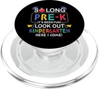 So Long Pre-K 1st Kindergarten Here I Come Back To School PopSockets PopGrip para MagSafe