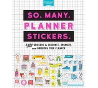 Adhesivos para planificador: 2.600 pegatinas para decorar y organizar (Pipsticks+Workman)