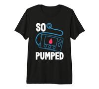 So Pumped I Bomba de insulina Diabético Tipo 1 Conciencia de la Diabetes Camiseta Premium