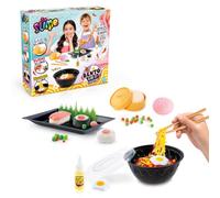 So Slime Bento Slime - Kit de slime | Haz slimes ramen Bao Sushi para niños | Mezcla moldes y decora tus propios diseños. Estira y gira para diversión sensorial. Incluye palillos y piezas decorativas