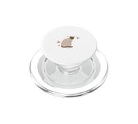 So Sorry im Late my Cat Was Sitting on me PopSockets PopGrip para MagSafe