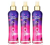 So…? Summer Escapes Womens Ibiza Dreams Body Mist Fragrance Spray 200ml Bundle (Pack of 3)
