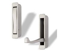 SO-TECH® Gancho moderno Plegable "Zilly" Perchero Plegable Cromado Mate 80 x20 mm