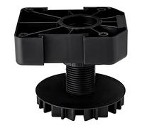 SO-TECH® Juego de 20 Zócalo Mueble Cocina Patas Plásticas Pies para Mueble Patas Regulables Alto 55 mm