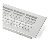 SO-TECH® Rejilla de Ventilación Placa del Puente Paneles de Ventilación Malla perforada Aluminio EV1 - Angular 250 mm