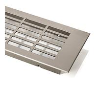 SO-TECH® Rejilla de Ventilación Placa del Puente Paneles de Ventilación Malla perforada Aspecto de Acero Fino - Angular 500 mm