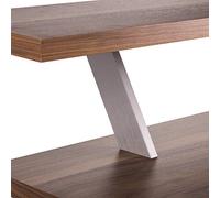SO-TECH® Soporte para Mostrador Barra COUNTER Diseño cumple Función Aluminio/Acabado en Acero Fino/Altura 178 mm/Inclinado 60° - Soporte para Mostrador