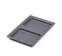 SO-TECH® Tapa para 6 L eins2vier Recolector de basura Cubo de Basura gris aluminio