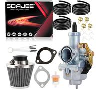SOAJEE Kit de filtro de carburador PZ30 para motocicletas de 125 cc, 140 cc, 150 cc, 160 cc, 200 cc, 250 cc, 300 cc, CG de 4 tiempos, ATV, Go Kart, Pit Dirt Bike J e 30 mm