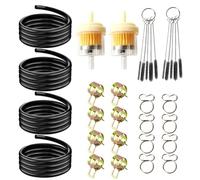 SOAJEE Kit de línea de combustible compatible con generador Ryobi RY802900 RY903600 RY903600 090930278 090930294 212cc 3600 4500 W