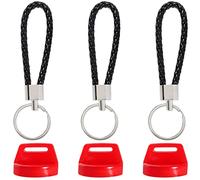 SOAJEE Paquete de 3 fundas de llave de encendido rojas compatibles con Arctic Cat ATV 400 DVX Bearcat 570 2000 3000 5000 7000 Z1 Firecat 500 800 F5 F8 F 570 1100 Lynx 2000 M 800 1100 6 000 7 Pantera