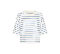 SOAKED IN LUXURY Jersey 'Spina' azul / blanco L azul / blanco