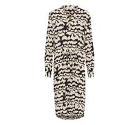SOAKED IN LUXURY Vestido 'Zaya' negro / blanco cáscara de huevo 34 negro / blanco cáscara de huevo