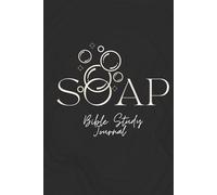 SOAP Bible Study Journal: Black Bubble Design