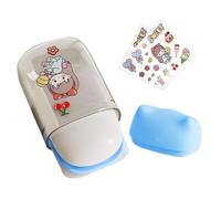 Soap Case Holder, Draining Dish Container, 4.63x2.69x1.85 pulgadas, Portable Toiletries Storage for Travel, Camping, Bathroom Organization, Outdoor Hygiene, and Keep Dry Convenience