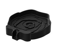 Soap Dish, Bath Bar Holder, 4.33x4.33x0.66 Inches Silicone Sponge Rest with Anti Slip Design and Drainage, Hand Foamer Tray for Bathroom, Shower, Basin, Vanity, Kitchen, Outdoor Areas