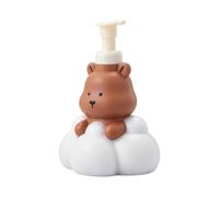 Soap Dispenser Cute Bear Press Foaming Refillable Pump Bottle Hand Wash