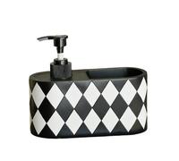 Soap Dispenser for Bathroom - 2 en 1 Organizer with Sponge Holders | Kitchen Dish Soap Dispenser Pump Containers for Liquid Lotion Shower Countertop Home Apartment Office Restaurant Hotel and Others