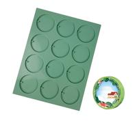 Soap Making Molds, Silicone Bar, Cavity Craft Tray, Reusable Soaps Mold for Homemade Decorative Bars, Plaster Kit Women, Men, Family, Workshops, Daily Use, Holiday Crafting, 11,42 x 8,66 pulgadas