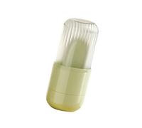 SOAP Maleta de viaje y herramienta de fregado Tapa sellada Antihumedad Baño Esencial para la organización del equipaje Maletín de jabón de viaje multifuncional con cepillo de limpieza