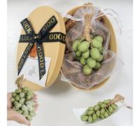 Soap on a Rope - Grape Soap on a Rope, Advanced HandmadeGrape Shaped Soaps, Grape ClusterSoap for Face, Body Shower (20 grapes,Green)