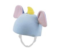Soapjuice Funda para casco de esquí, divertido sombrero de punto, accesorio para casco de snowboard y esquí, gorro de invierno, Orejas grandes, One Size-Small